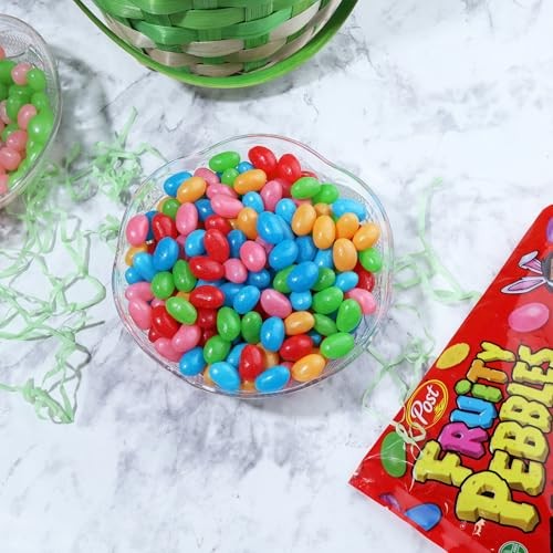 Fruity Pebbles Jelly Beans, Assorted Fruit Flavored Chewy Candies, Easter Egg Fillers and Party Favors, 10 Ounces thumbnail