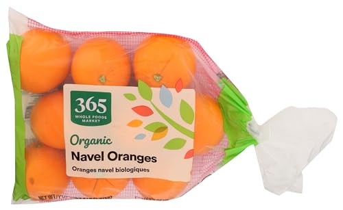 Organic Navel Oranges, 4 Lb Bag