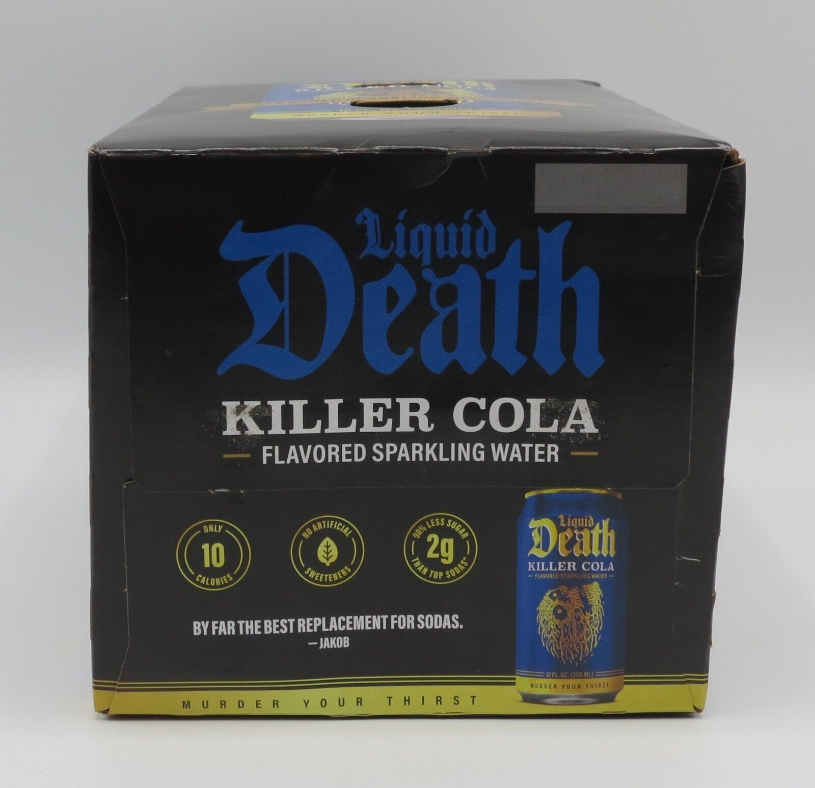 Liquid Death Sparkling Water, Killer Cola 6 Cans (12 Fl Oz Each) thumbnail