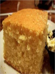 Marie Callender's CORNBREAD for a Crowd RECIPE ~ Light Sweet Cake Texture Good Reading Author
