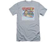 Dubble Bubble Surfn Usa Gum Mens Premium Slim Fit Shirt