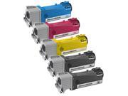 SL 5 BLACK & COLOR 106R01597 Toner Cartridge for Xerox Phaser 6500 Workcentre 6505