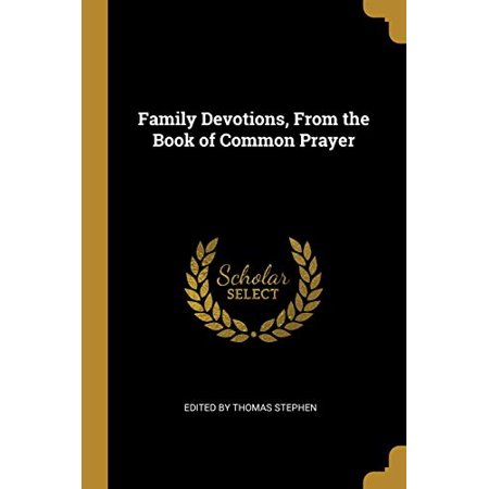 Family Devotions  from the Book of Common Prayer (Paperback)
