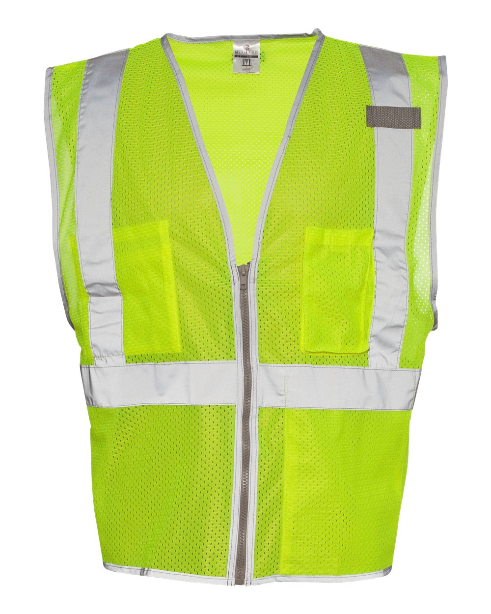 Kishigo - Premium Brilliant Series Three-Pocket Zippered Mesh Vest - 1507-1508