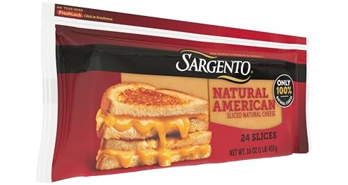 Sargento Natural American Sliced Cheese, 24 Slices thumbnail