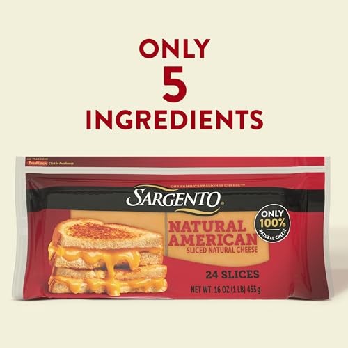 Sargento Natural American Sliced Cheese, 24 Slices thumbnail