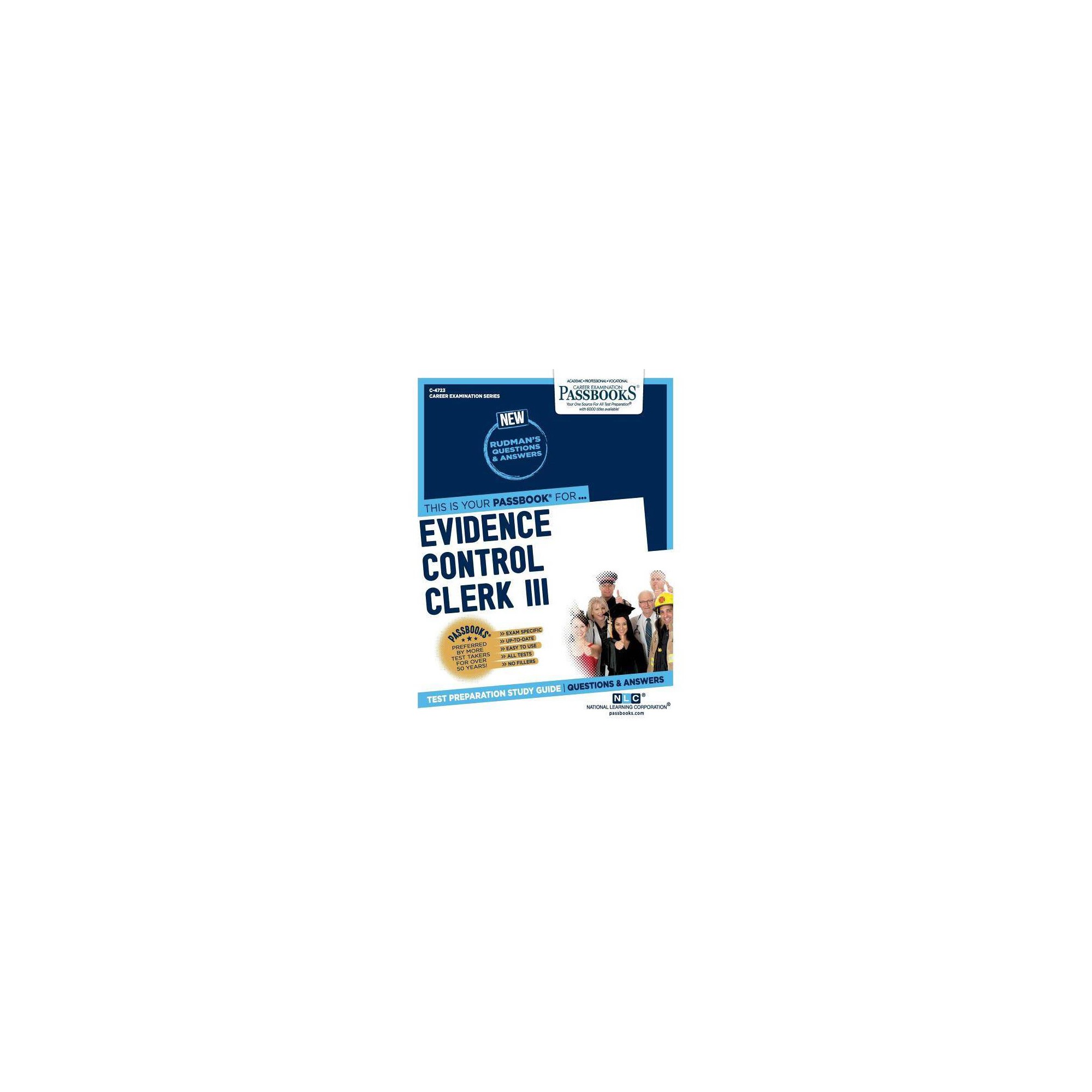 Evidence Control Clerk III (C-4723) Passbooks Study Guide thumbnail