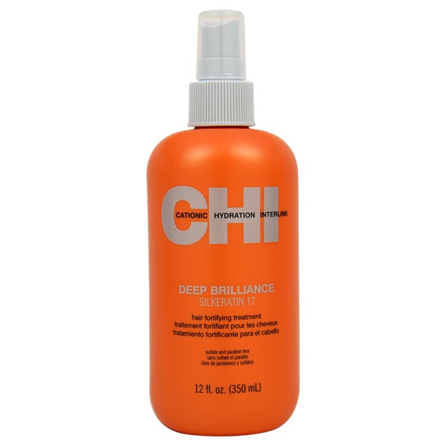 Deep Brilliance Silkeratin 17 Hair Fortifying Treatment by CHI for Unisex - 12 Oz Treatment