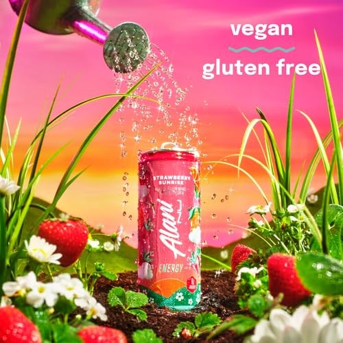 Alani Nu STRAWBERRY SUNRISE Sugar Free, Low Calorie Energy Drinks, 200mg Caffeine, Biotin B Vitamins, Zero Sugar, 10 Calories, 12 Fl Oz Cans, 24 Pack thumbnail