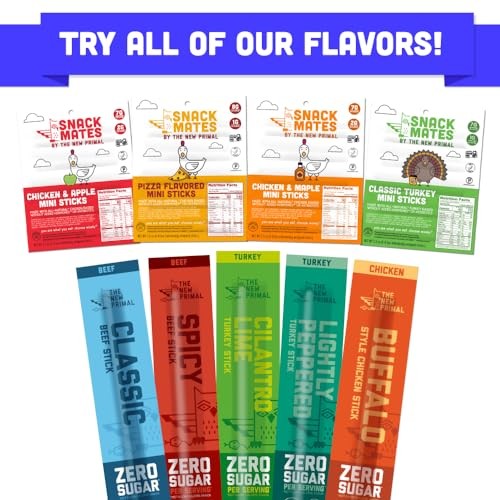 The New Primal Chicken Sticks, Buffalo Style 5 Sticks (1oz Each) thumbnail