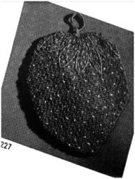 PATTERN #0489 BERRY POTHOLDER VINTAGE CROCHET Princess of Patterns Author