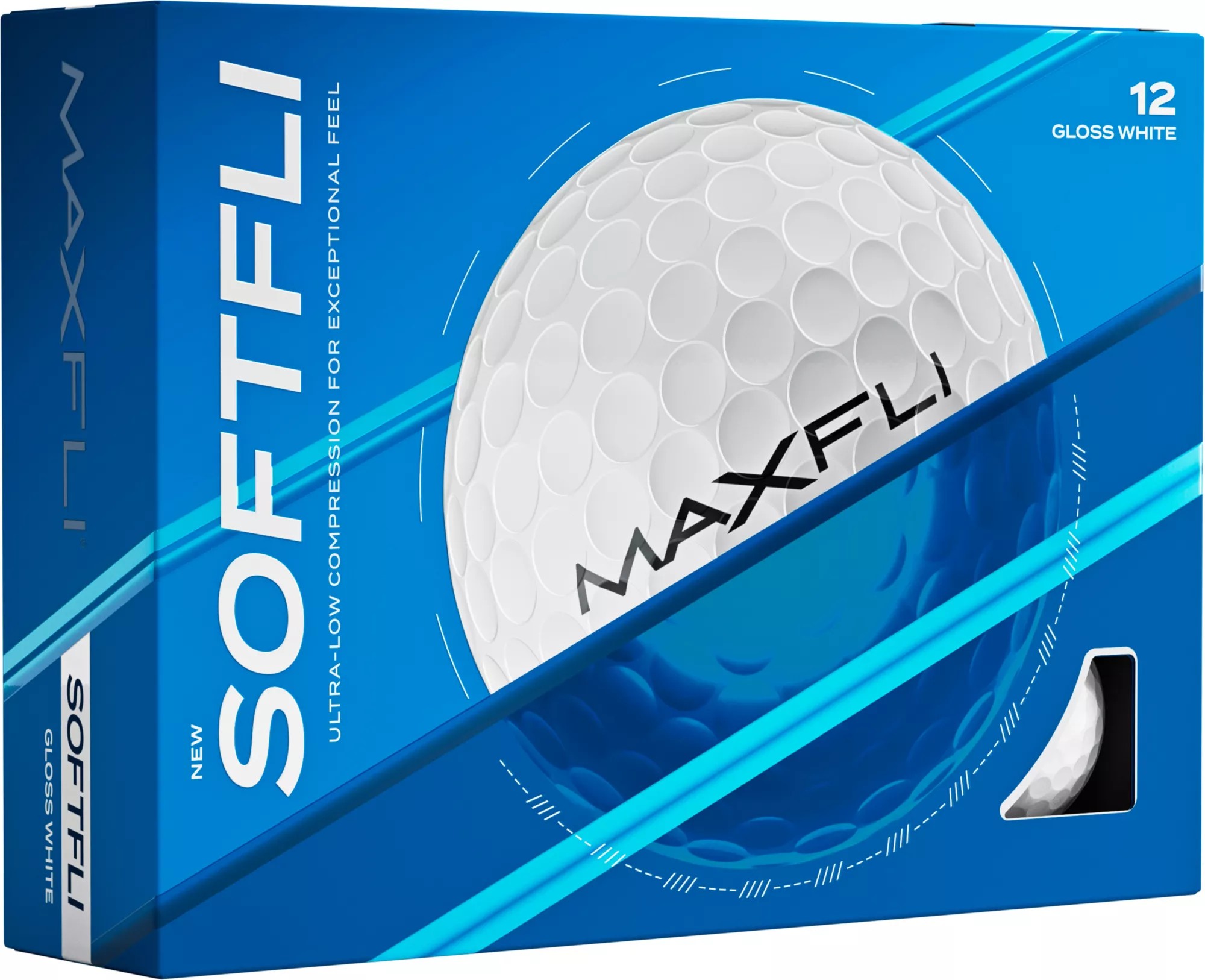 Photo 1 of Maxfli Softfli Golf Balls, Men's, White 