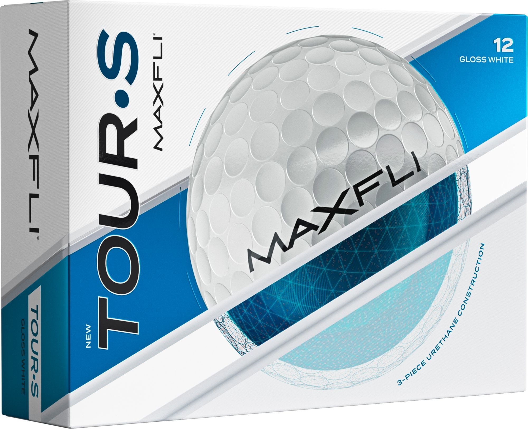 Photo 1 of Maxfli Tour S Golf Balls, Men's, White 