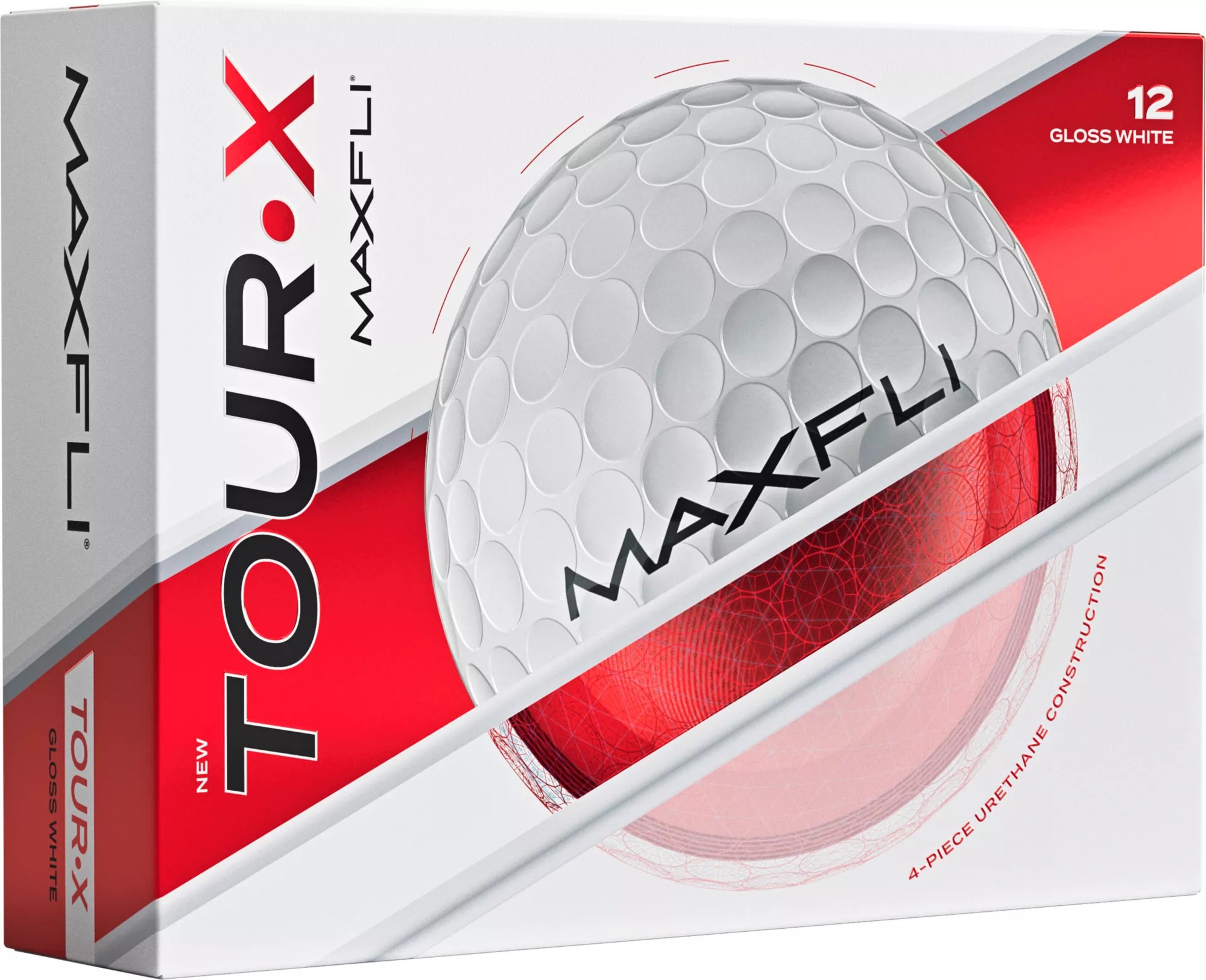 Photo 1 of Maxfli Tour X Golf Balls, Men's, White 