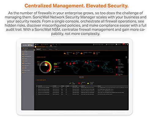 SONICWALL Network Security Manager Essential with Management and 7-Day Reporting for NSa3700 1YR (02-SSC-8835) thumbnail