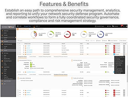 SONICWALL Network Security Manager Essential with Management and 7-Day Reporting for NSa3700 1YR (02-SSC-8835) thumbnail