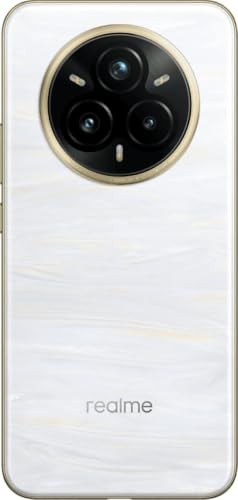 Realme 14 Pro+ Dual-SIM 256GB ROM + 8GB RAM (GSM Only | No CDMA) Factory Unlocked 5G Smartphone (Pearl White) - International Version thumbnail