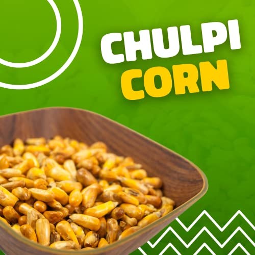 Tradiciones Andinas Salted Crunchy Chulpe Corn 4.59 Oz - Snack Chulpi Frito Y Salado, Salty Fried, Peruvian Products Ready to Eat, Individual Bags, Pr thumbnail