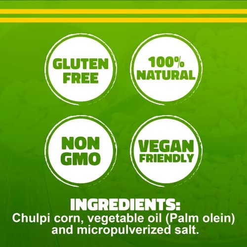 Tradiciones Andinas Salted Crunchy Chulpe Corn 4.59 Oz - Snack Chulpi Frito Y Salado, Salty Fried, Peruvian Products Ready to Eat, Individual Bags, Pr thumbnail