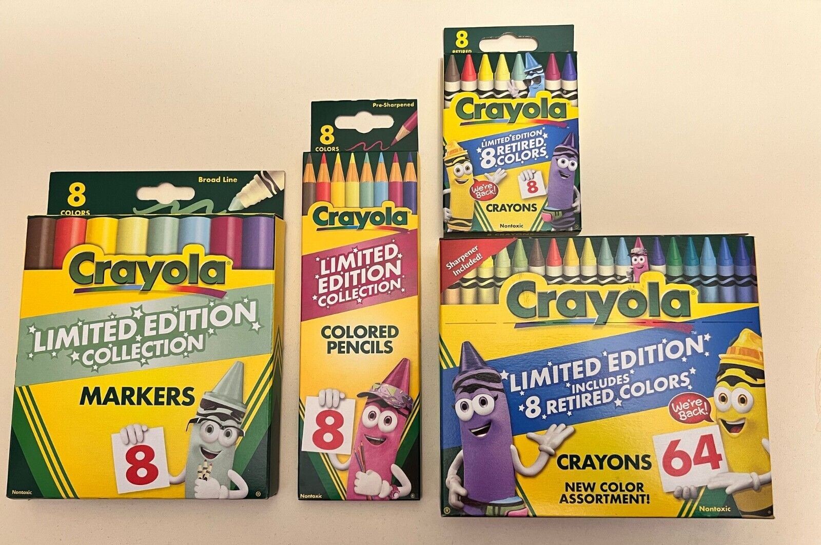 Crayola Limited Edition Colors Colored Pencils, 8 Ct, School Supplies, Coloring Supplies, Gifts for Kids Ages 5+