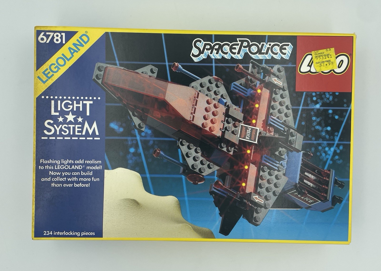 LEGO 6781 Space Space Police 1 SP-Striker Light System New and Sealed from 1989