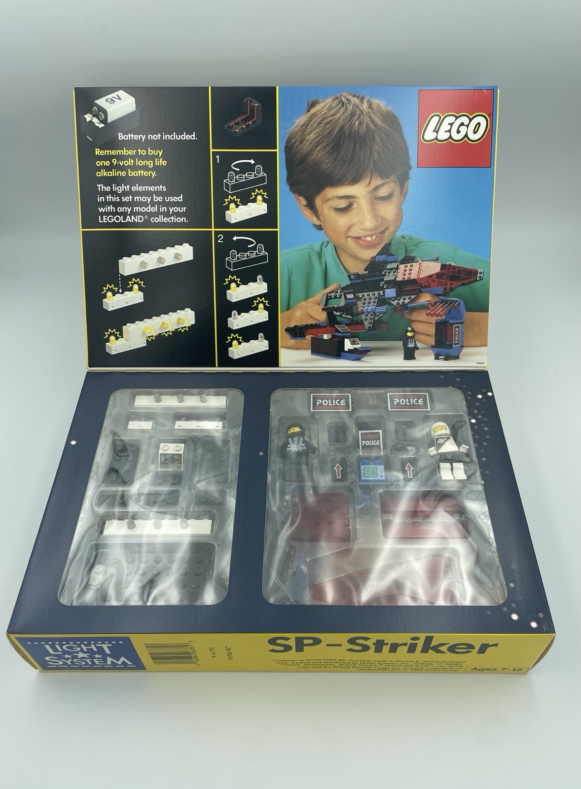 LEGO 6781 Space Space Police 1 SP-Striker Light System New and Sealed from 1989 thumbnail