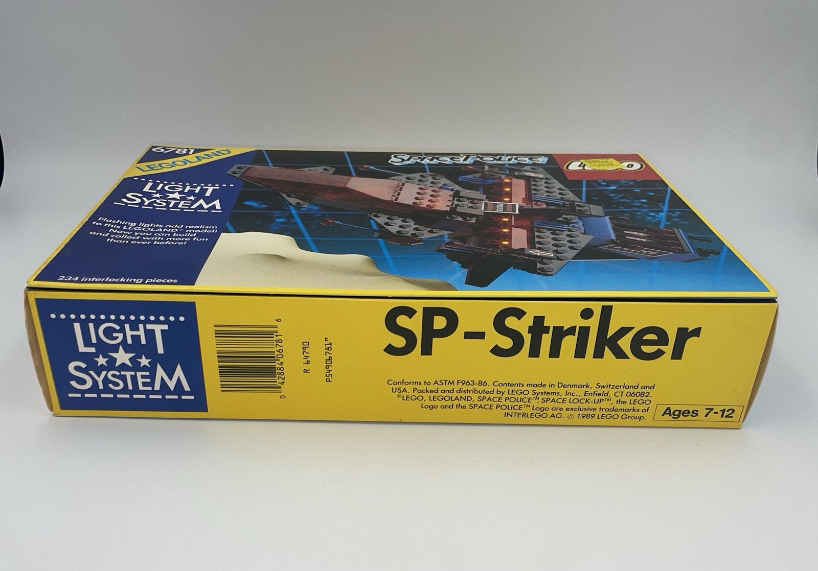 LEGO 6781 Space Space Police 1 SP-Striker Light System New and Sealed from 1989 thumbnail