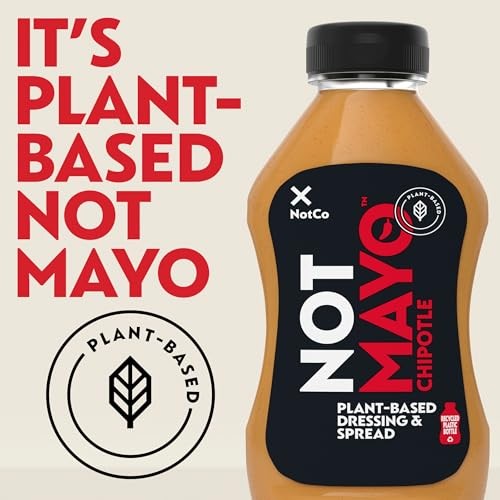 NotMayo Plant-Based Vegan Chipotle Mayo Dressing & Spread, 12 Fl Oz Squeeze Bottle thumbnail