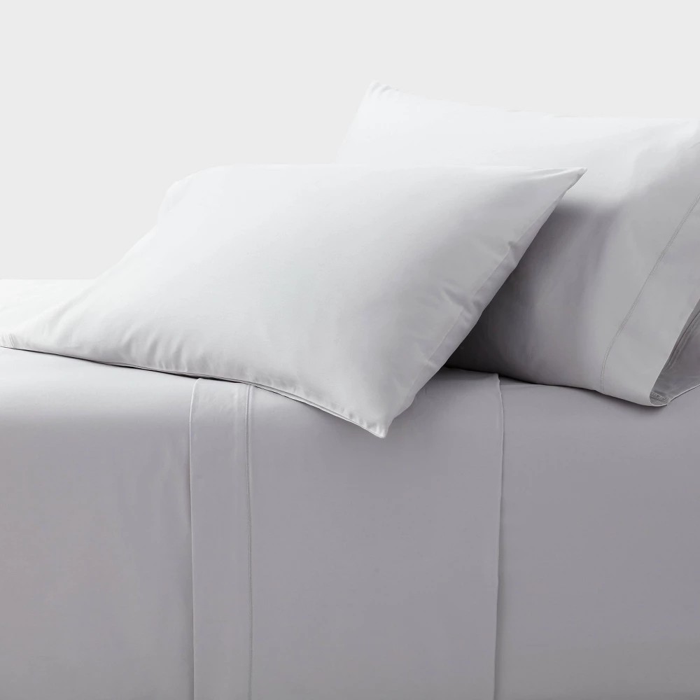 California King 800 Thread Count 4pc Hotel Collection Sheet Set Single Baratta Light Gray - Threshold™