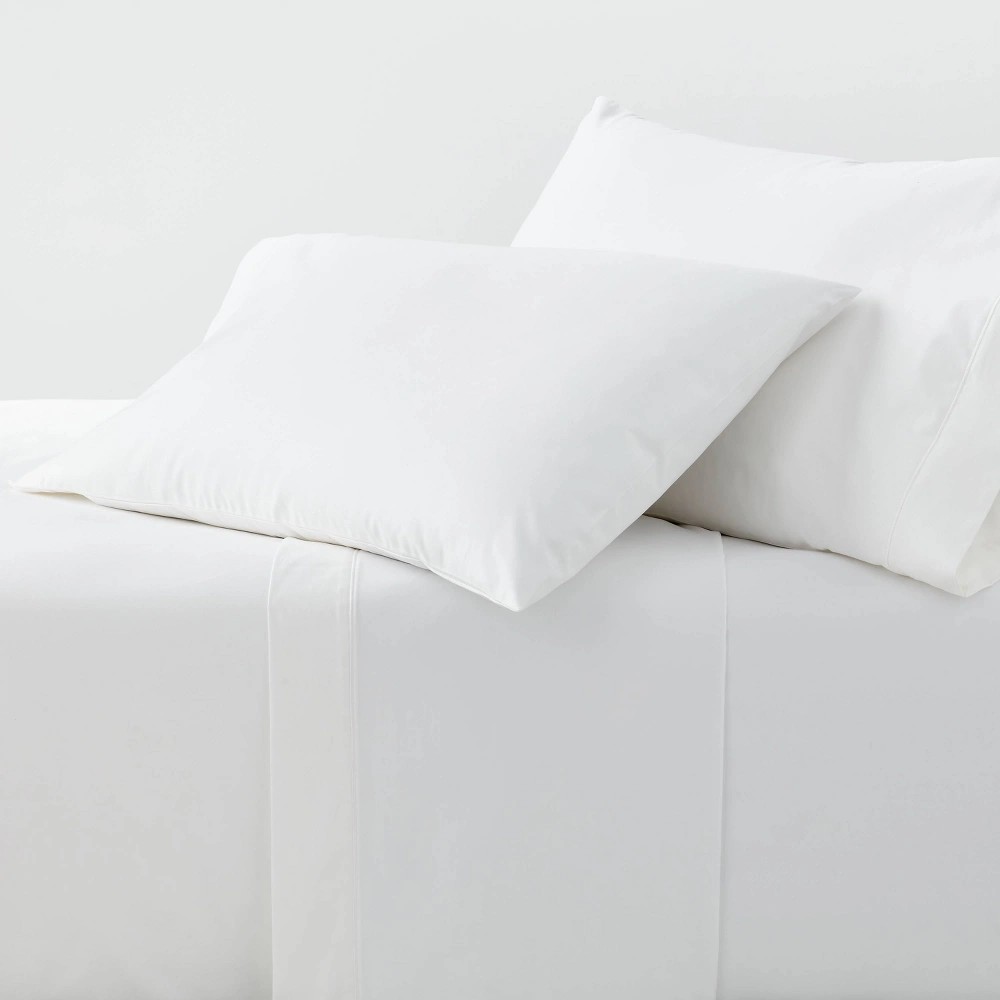 King 800 Thread Count 4pc Hotel Collection Sheet Set Single Baratta White - Threshold™