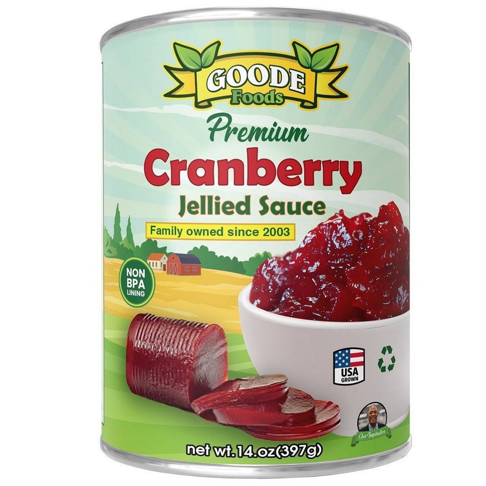 Goode Foods Cranberry Jellied Sauce - 14oz