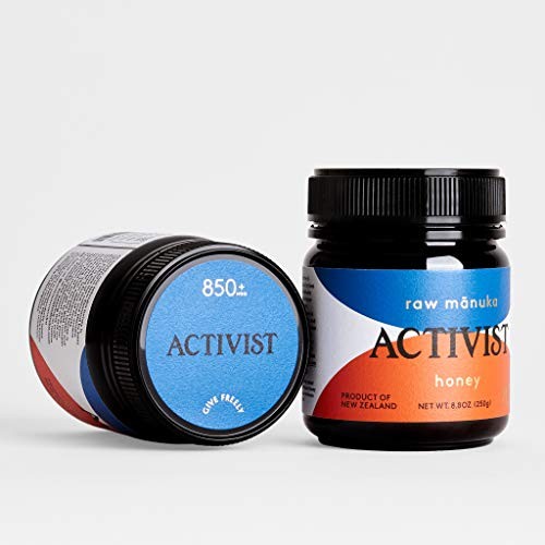 ACTIVIST Raw Manuka Honey 850+MGO | Product of New Zealand | Certified Non-GMO | BPA-Free Jar (8.8 Oz| 250 G) thumbnail
