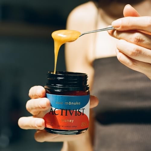 ACTIVIST Raw Manuka Honey 850+MGO | Product of New Zealand | Certified Non-GMO | BPA-Free Jar (8.8 Oz| 250 G) thumbnail