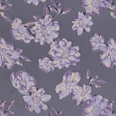 Zelouf Tres Riche Large Organza Jacquard Lurex Sewing DIY Crafts Fabric by the Yard Black/rose Gold 7 Yard