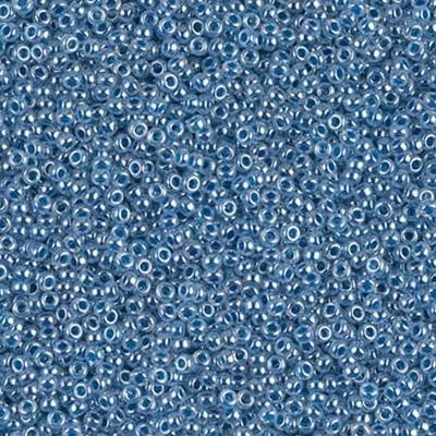 Dark Sky Blue Ceylon Miyuki Seed Beads 15/0 15-9545-TB