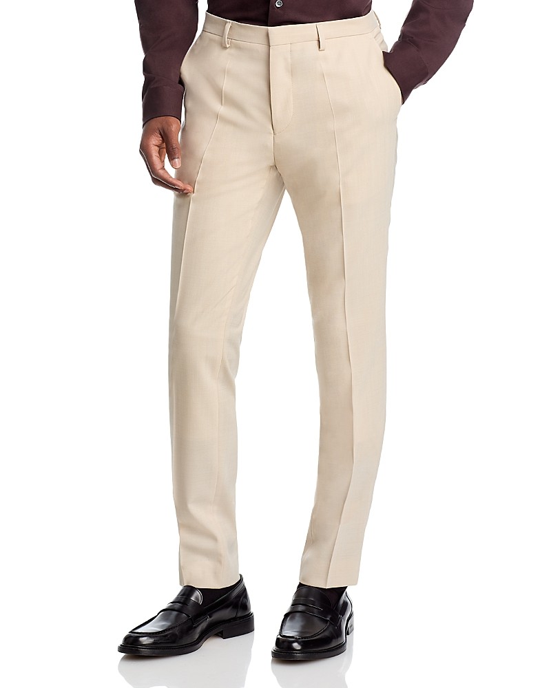 green emerald velvet dress Hugo Boss Heldor Slim Fit Cotton Blend Chinos