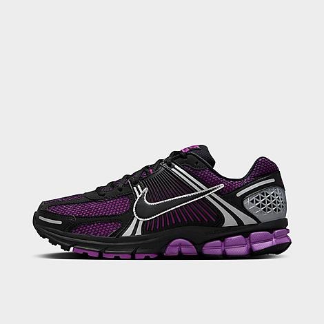 Nike Men's Zoom Vomero 5 Casual Shoes in Black/Purple/Vivid Purple Size 11 Leather/Plastic