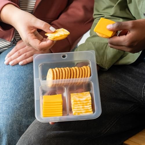 Sargento Shareables Natural Cheddar & Colby-Jack Sliced Cheese with Ritz Original Crackers Cheese Tray, 6 Oz. thumbnail