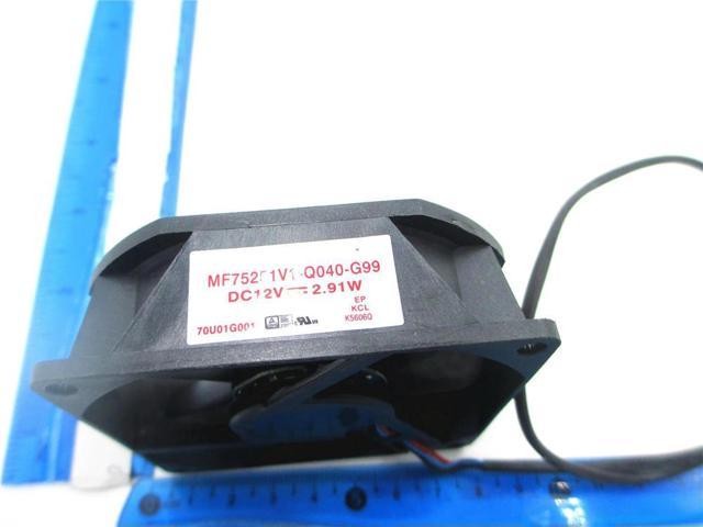For EF75251B1-Q000-G99 Projector 12V 2.70W 7CM 7525 Cooling Fan EF75251V1-Q040-G99 12v 2.91w for H5380BD