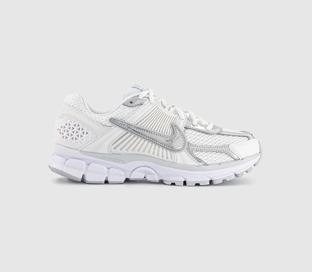 Nike Womens Zoom Vomero 5 Trainers White Metallic Silver Summit, 9
