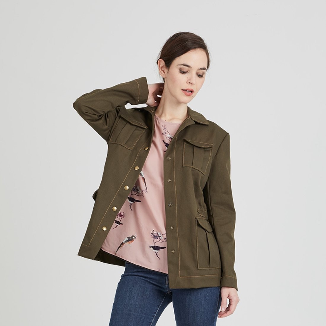 Schnittmuster Jacke Narcisse 34 Bis 48 - Coralie Bijasson - Coralie Bijasson - MT Stofferie