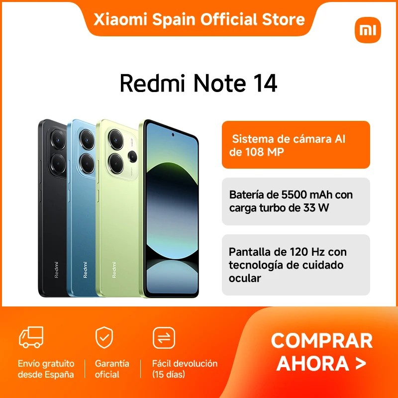 Xiaomi Redmi Note 14 16.9 Cm (6.67