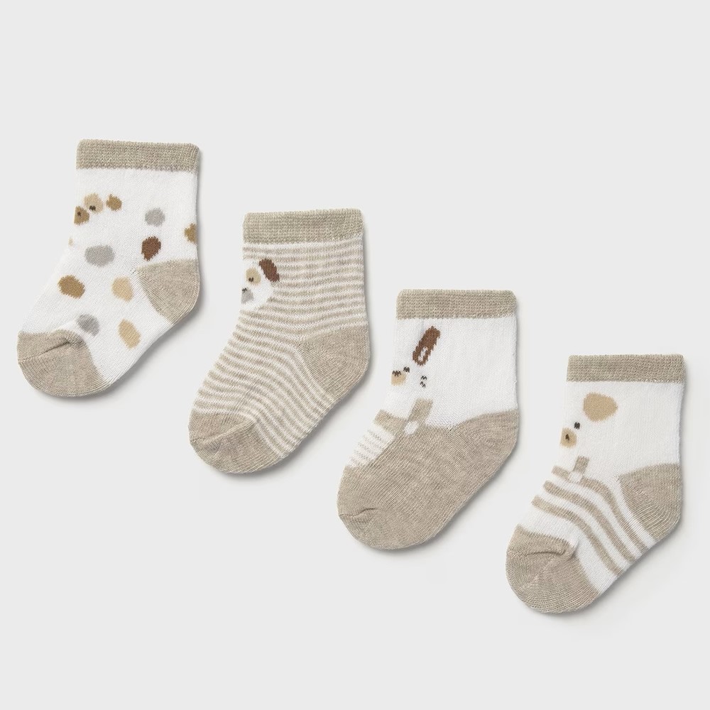 Set 4 Paia Di Calze Cotone 9862 Avena Neonato Mayoral Unica thumbnail