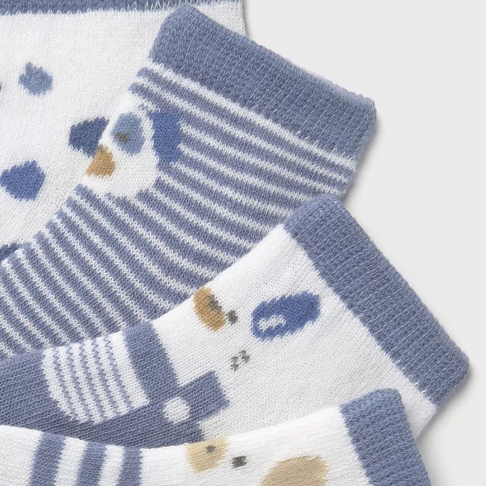 Set 4 Paia Di Calze Cotone 9862 Riviera Neonato Mayoral Unica