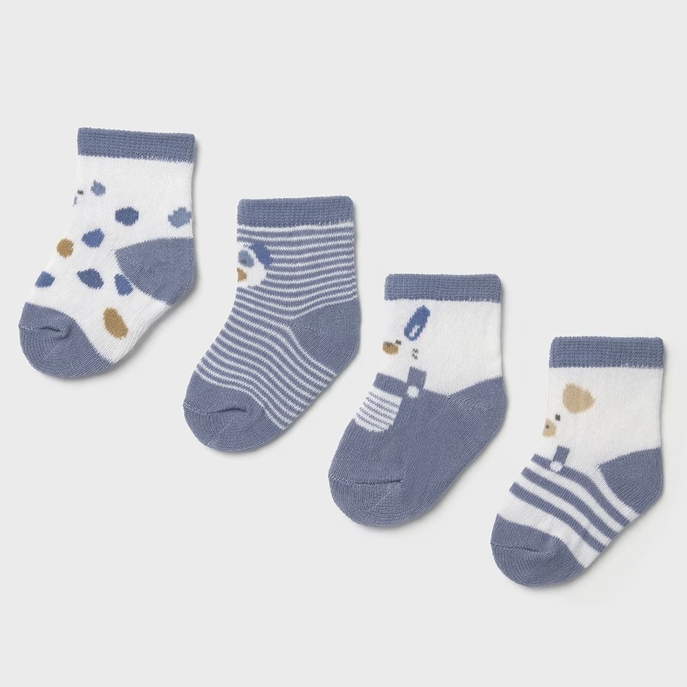 Set 4 Paia Di Calze Cotone 9862 Riviera Neonato Mayoral Unica thumbnail