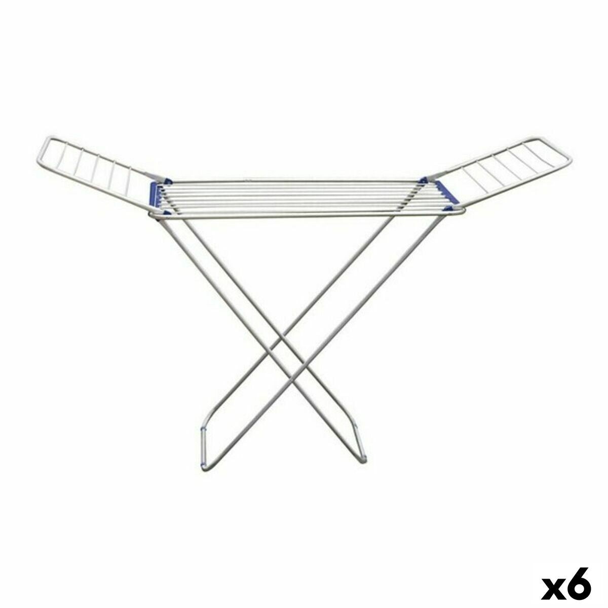 Vikande Kldlinje Antime Aluminium Silver Blue 175 X 55 X 110 Cm (6 Enheter)
