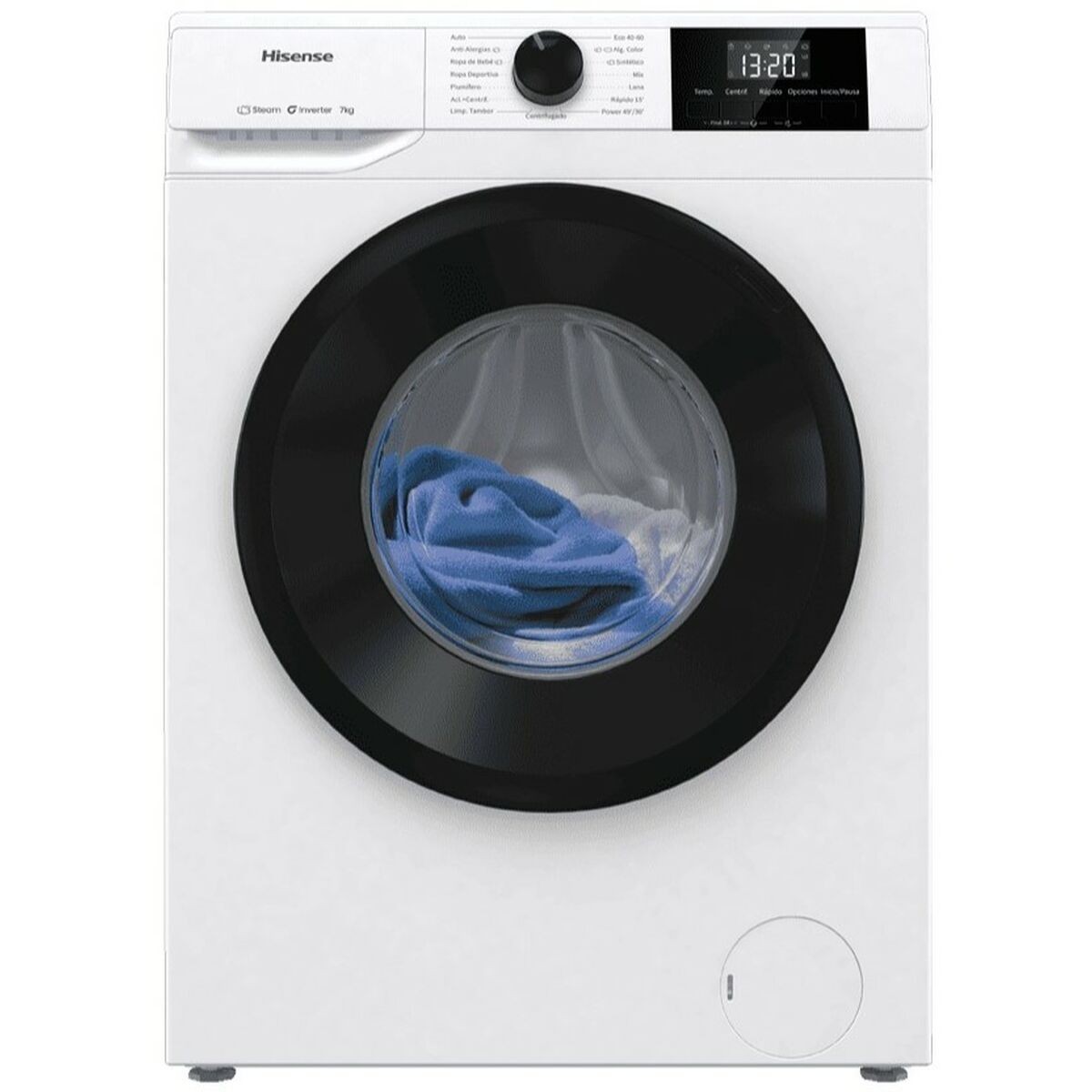 TVttmaskin Hisense Wf1g7021bw 60 Cm 1200 RPM 7 Kg