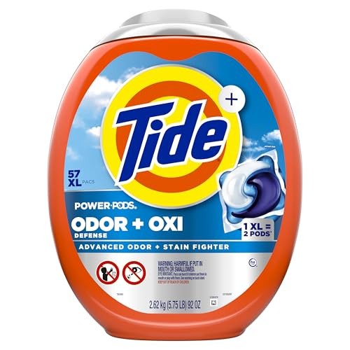 Tide Power PODS Laundry Detergent Soap Pacs with Odor Defense + Oxi  Original Scent  57 Count thumbnail