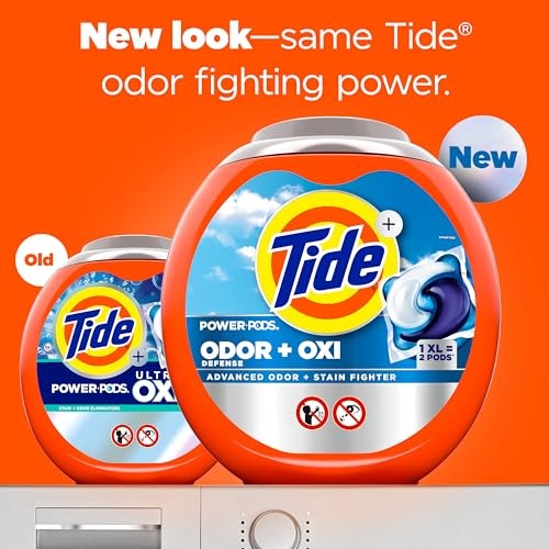 Tide Power PODS Laundry Detergent Soap Pacs with Odor Defense + Oxi  Original Scent  57 Count thumbnail