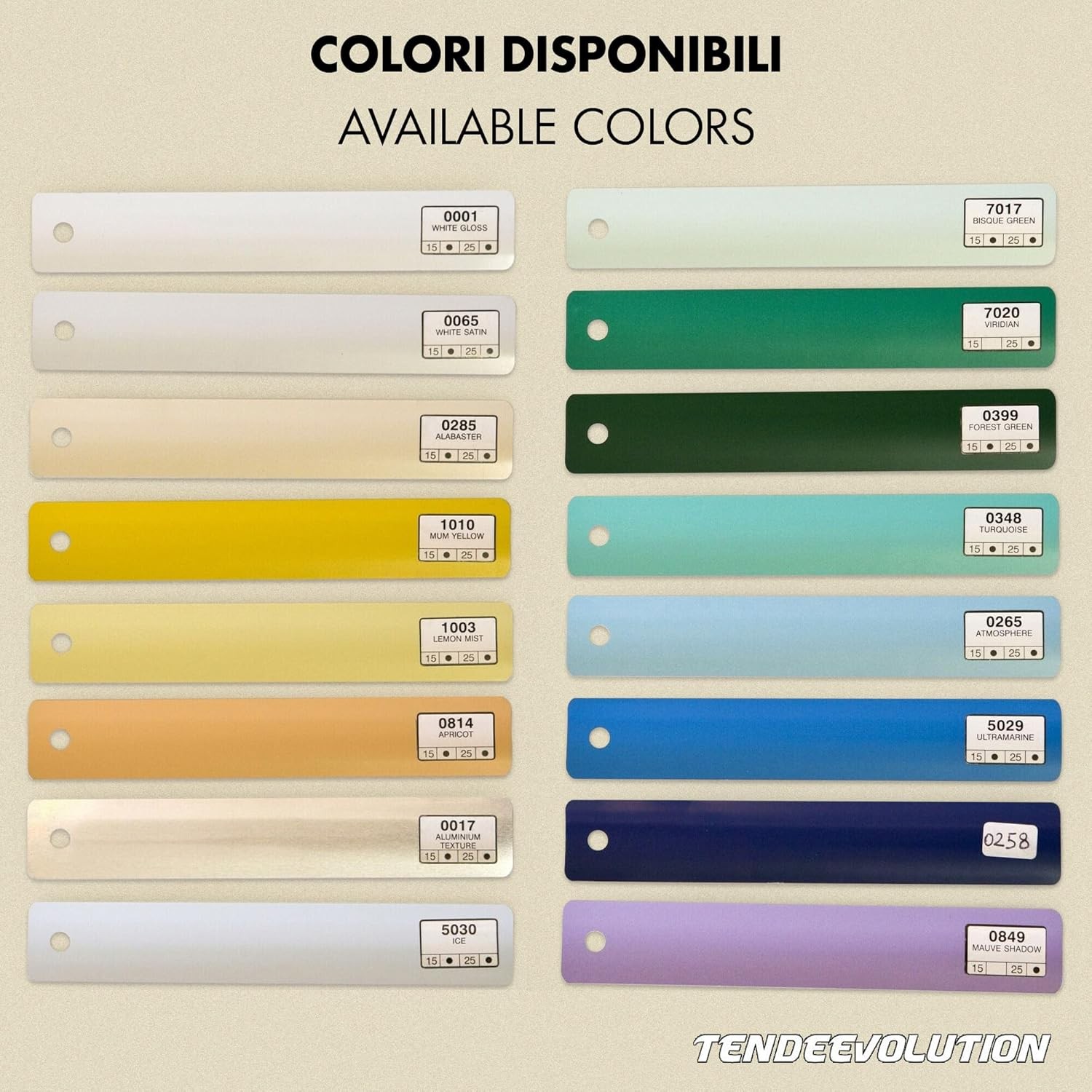 Tenda Veneziana Su Misura in Alluminio, Lamella Da 25mm - Larghezza 0,60 X Altezza 2, Col. Nero 0049, Comando E Orientamento a Sinistra thumbnail